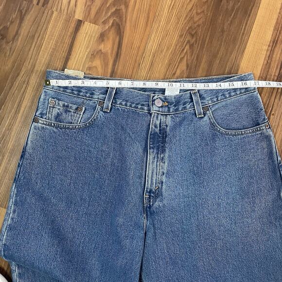 Levi's 560 Loose Fit Straight Leg Jeans Women’s Misses Size 16 Regular Red Tab - Picture 8 of 10
